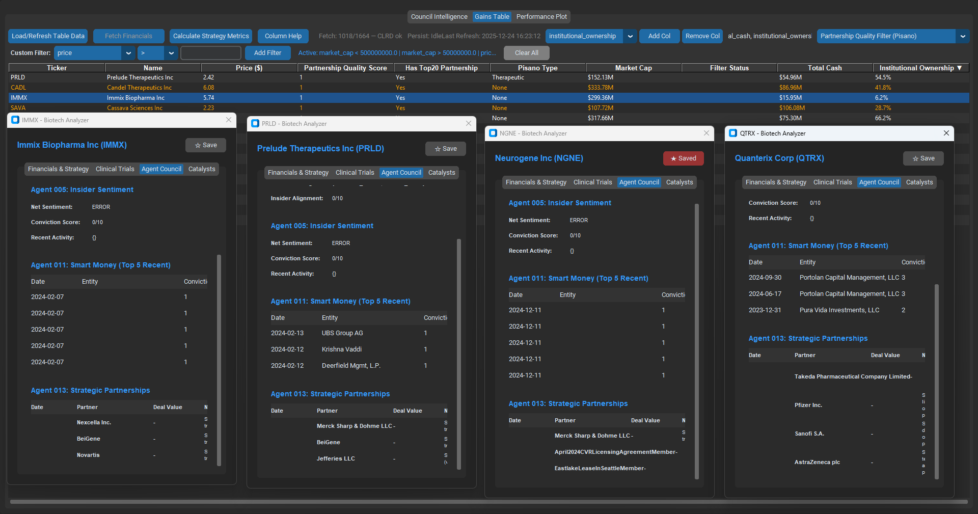 Desktop Lab Interface